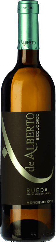 8,95 € 免费送货 | 白酒 Alberto Gutiérrez D.O. Rueda 卡斯蒂利亚莱昂 西班牙 Verdejo 瓶子 75 cl
