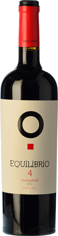 10,95 € Envio grátis | Vinho tinto Sierra Norte Equilibrio 4 Meses Carvalho D.O. Jumilla Castela-Mancha Espanha Monastrell Garrafa 75 cl