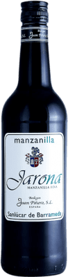 6,95 € Бесплатная доставка | Крепленое вино Juan Piñero Jarona D.O. Manzanilla-Sanlúcar de Barrameda Санлукар-де-Баррамеда Испания Palomino Fino бутылка 75 cl