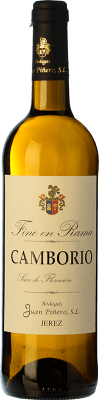 27,95 € 免费送货 | 强化酒 Juan Piñero Fino Camborio en Rama D.O. Manzanilla-Sanlúcar de Barrameda 桑卢卡尔德巴拉梅达 西班牙 Palomino Fino 瓶子 75 cl