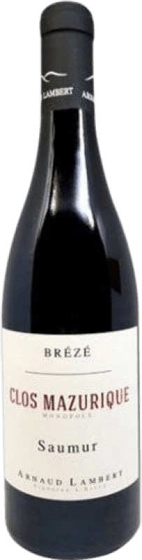 15,95 € Envío gratis | Vino tinto Arnaud Lambert Clos Mazurique A.O.C. Saumur-Champigny Loire Francia Cabernet Franc Botella 75 cl