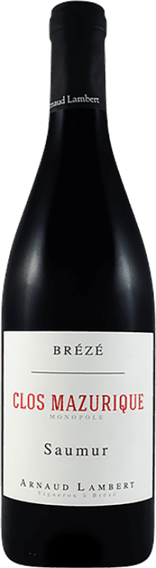 15,95 € Envoi gratuit | Vin Rouge Arnaud Lambert Clos Mazurique A.O.C. Saumur-Champigny Loire France Cabernet Franc Eco — Biologique Bouteille 75 cl
