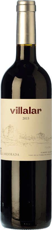 9,95 € Бесплатная доставка | Красное вино La Mejorada Villalar старения I.G.P. Vino de la Tierra de Castilla y León Кастилия-Леон Испания Tempranillo, Cabernet Sauvignon бутылка 75 cl