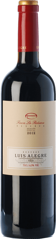29,95 € Free Shipping | Red wine Luis Alegre Finca La Reñana Selección Especial Aged D.O.Ca. Rioja The Rioja Spain Tempranillo, Graciano, Mazuelo Bottle 75 cl