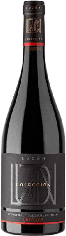 8,95 € Spedizione Gratuita | Vino rosso Luzón Colección Crianza D.O. Jumilla Castilla-La Mancha Spagna Monastrell, Grenache Tintorera Bottiglia 75 cl
