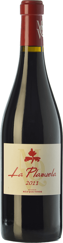 38,95 € 免费送货 | 红酒 Más Que Vinos MQV La Plazuela 岁 I.G.P. Vino de la Tierra de Castilla 卡斯蒂利亚 - 拉曼恰 西班牙 Tempranillo, Grenache 瓶子 75 cl