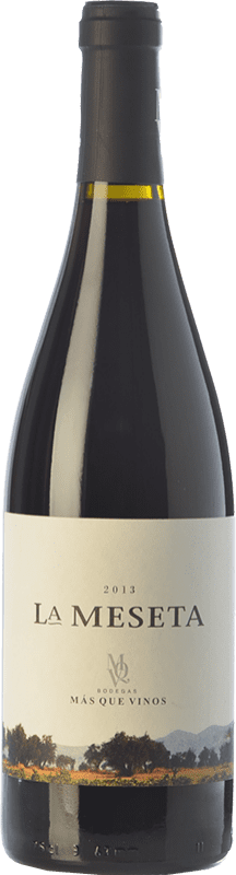 17,95 € Бесплатная доставка | Красное вино Más Que Vinos MQV La Meseta Дуб I.G.P. Vino de la Tierra de Castilla Кастилья-Ла-Манча Испания Tempranillo, Syrah бутылка 75 cl