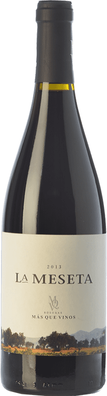 16,95 € Free Shipping | Red wine Más Que Vinos MQV La Meseta Oak I.G.P. Vino de la Tierra de Castilla Castilla la Mancha Spain Tempranillo, Syrah Bottle 75 cl