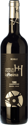 7,95 € 免费送货 | 红酒 Monte la Reina 橡木 D.O. Toro 卡斯蒂利亚莱昂 西班牙 Tempranillo 瓶子 75 cl