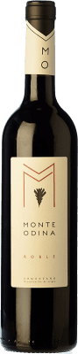 5,95 € Free Shipping | Red wine Monte Odina Oak D.O. Somontano Aragon Spain Syrah, Grenache, Cabernet Sauvignon Bottle 75 cl