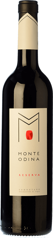13,95 € Kostenloser Versand | Rotwein Monte Odina Reserve — Gereift D.O. Somontano Aragón Spanien Merlot, Cabernet Sauvignon 75 cl