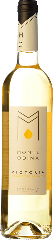 10,95 € Бесплатная доставка | Белое вино Monte Odina D.O. Somontano Арагон Испания Gewürztraminer бутылка 75 cl