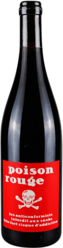 11,95 € Kostenloser Versand | Rotwein Vignobles Arbeau Poison Rouge Frankreich Cabernet Sauvignon, Braucol Flasche 75 cl