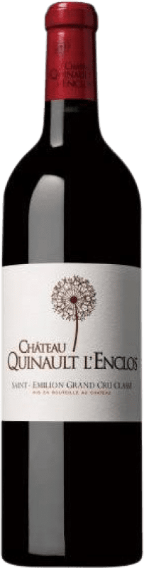 49,95 € Бесплатная доставка | Красное вино Château Quinault l'Enclos A.O.C. Saint-Émilion Grand Cru Бордо Франция Merlot, Cabernet Sauvignon, Cabernet Franc бутылка 75 cl