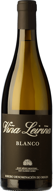 6,95 € Kostenloser Versand | Weißwein O'Ventosela Viña Leiriña Crianza — Kurze Fassreifung D.O. Ribeiro Galizien Spanien Torrontés, Godello, Treixadura, Albariño — Albarinho Flasche 75 cl