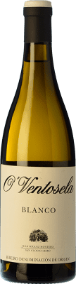 4,95 € Free Shipping | White wine O'Ventosela Blanco Aged D.O. Ribeiro Galicia Spain Godello, Palomino Fino, Treixadura Bottle 75 cl
