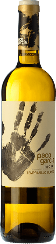 13,95 € Spedizione Gratuita | Vino Bianco Paco García Crianza — Invecchiato in Botte D.O.Ca. Rioja La Rioja Spagna Tempranillo 75 cl