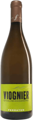 10,95 € Envio grátis | Vinho branco Ferraton Père I.G.P. Collines Rhodaniennes Rhône França Viognier Garrafa 75 cl
