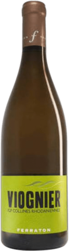10,95 € 免费送货 | 白酒 Ferraton Père I.G.P. Collines Rhodaniennes 罗纳 法国 Viognier 瓶子 75 cl
