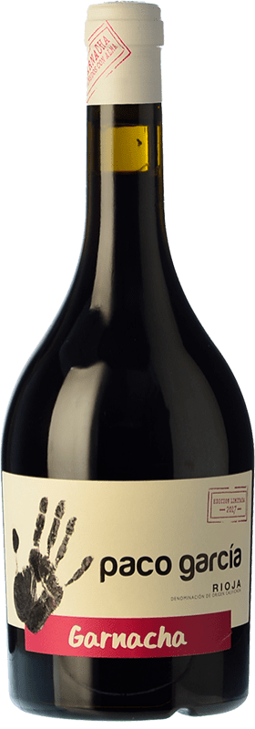 19,95 € Бесплатная доставка | Красное вино Paco García старения D.O.Ca. Rioja Ла-Риоха Испания Grenache бутылка 75 cl