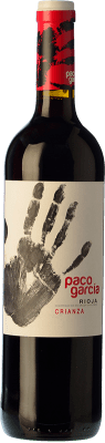 9,95 € Spedizione Gratuita | Vino rosso Paco García Crianza D.O.Ca. Rioja La Rioja Spagna Tempranillo, Grenache Bottiglia 75 cl