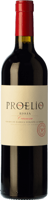 12,95 € 免费送货 | 红葡萄酒 Proelio Crianza — 陈酿 D.O.Ca. Rioja 拉里奥哈 西班牙 Tempranillo — 丹魄, Garnacha — 歌海娜 75 cl