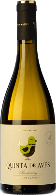 9,95 € Envío gratis | Vino blanco Quinta de Aves I.G.P. Vino de la Tierra de Castilla Castilla la Mancha España Chardonnay Botella 75 cl