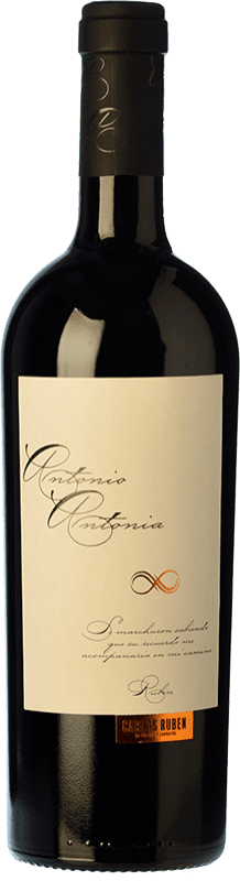 33,95 € Бесплатная доставка | Красное вино Raíces Ibéricas Carlos Rubén Antonio & Antonia Дуб Испания Grenache бутылка 75 cl