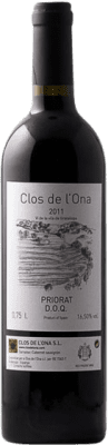 29,95 € Envio grátis | Vinho tinto Clos de L'Ona D.O.Ca. Priorat Catalunha Espanha Merlot, Cabernet Sauvignon, Grenache Tintorera Garrafa 75 cl