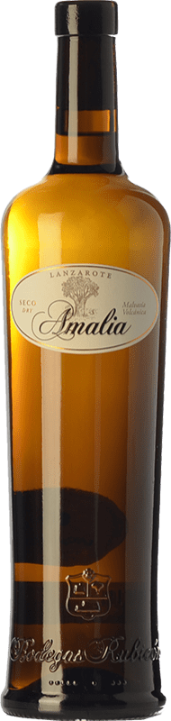 19,95 € Envoi gratuit | Vin blanc Rubicón Amalia Sec Crianza D.O. Lanzarote Iles Canaries Espagne Malvasía Bouteille 75 cl