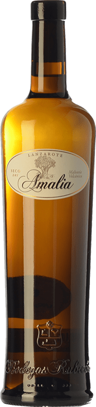 19,95 € Envoi gratuit | Vin Blanc Rubicón Amalia Seco — Sec Crianza D.O. Lanzarote Iles Canaries Espagne Malvasía — Malvoisie Bouteille 75 cl