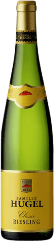 18,95 € Spedizione Gratuita | Vino bianco Hugel & Fils Classic A.O.C. Alsace Alsazia Francia Riesling Bottiglia 75 cl