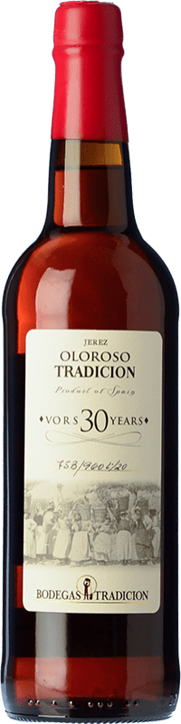 122,95 € 送料無料 | 酒精強化ワイン Tradición Oloroso — オロロソ VORS Very Old Rare Sherry — とても古くて希少なシェリー D.O. Jerez-Xérès-Sherry アンダルシア スペイン Palomino Fino 30 年 ボトル 75 cl