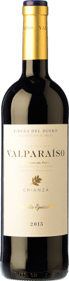 15,95 € Envío gratis | Vino tinto Valparaíso Crianza D.O. Ribera del Duero Castilla y León España Tempranillo Botella 75 cl