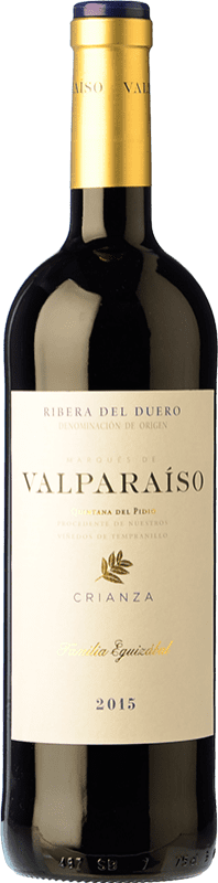 10,95 € 送料無料 | 赤ワイン Valparaíso Crianza — クリアンサ D.O. Ribera del Duero カスティーリャ・イ・レオン スペイン Tempranillo — テンプラニーリョ 75 cl