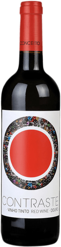 19,95 € Envío gratis | Vino tinto Conceito Contraste I.G. Douro Douro Portugal Touriga Franca, Touriga Nacional, Tinta Roriz Botella 75 cl