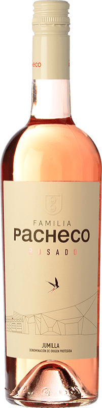 5,95 € Free Shipping | Rosé wine Viña Elena Familia Pacheco Rosado D.O. Jumilla Castilla la Mancha Spain Monastrell Bottle 75 cl