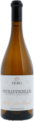 45,95 € Envío gratis | Vino Blanco Trénel Les Quarts A.O.C. Pouilly-Vinzelles Borgoña Francia Chardonnay 75 cl