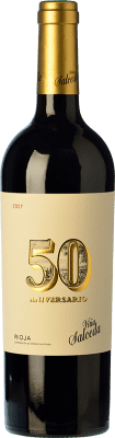 46,95 € Free Shipping | Red Wine Viña Salceda 50 Aniversario Reserve — Aged D.O.Ca. Rioja The Rioja Spain Tempranillo Bottle 75 cl