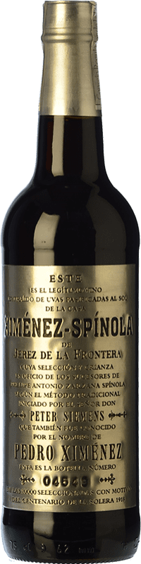 64,95 € Free Shipping | Sweet wine Ximénez-Spínola P.X. Edición Conmemorativa D.O. Manzanilla-Sanlúcar de Barrameda Sanlucar de Barrameda Spain Pedro Ximénez Bottle 75 cl