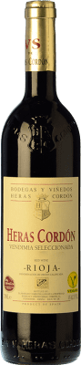 15,95 € Бесплатная доставка | Красное вино Heras Cordón Vendimia Seleccionada старения D.O.Ca. Rioja Ла-Риоха Испания Tempranillo, Graciano, Mazuelo бутылка 75 cl