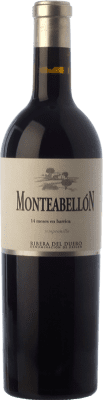17,95 € Envío gratis | Vino tinto Monteabellón 14 Meses Reserva D.O. Ribera del Duero Castilla y León España Tempranillo Botella 75 cl