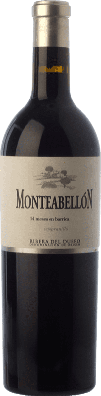 18,95 € Kostenloser Versand | Rotwein Monteabellón 14 Meses Reserve — Gereift D.O. Ribera del Duero Kastilien und León Spanien Tempranillo Flasche 75 cl