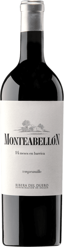 18,95 € Free Shipping | Red Wine Monteabellón 14 Meses Reserve — Aged D.O. Ribera del Duero Castilla y León Spain Tempranillo 75 cl