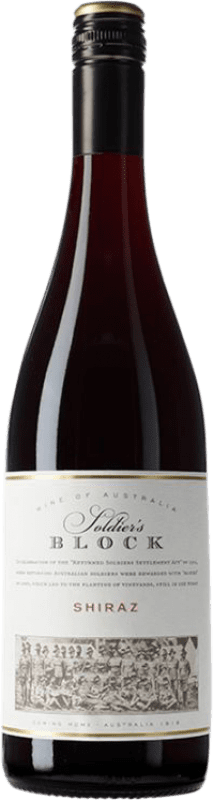 16,95 € Бесплатная доставка | Красное вино Soldiers Block Shiraz I.G. McLaren Vale McLaren Vale Австралия Syrah бутылка 75 cl
