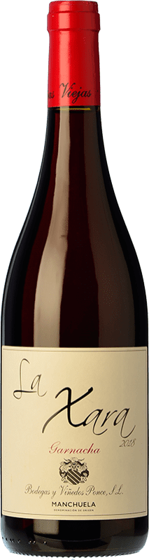 14,95 € Free Shipping | Red wine Ponce La Xara Young D.O. Manchuela Spain Grenache Bottle 75 cl