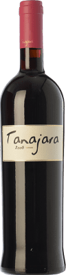 28,95 € Kostenloser Versand | Rotwein Tanajara Eiche D.O. El Hierro Kanarische Inseln Spanien Vijariego Schwarz Flasche 75 cl