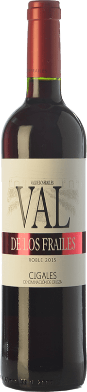 9,95 € 免费送货 | 红酒 Valdelosfrailes 橡木 D.O. Cigales 卡斯蒂利亚莱昂 西班牙 Tempranillo 瓶子 75 cl