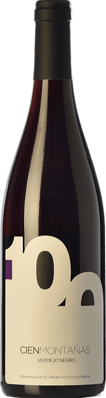 21,95 € 送料無料 | 赤ワイン Vidas 100 Montañas Crianza — クリアンサ D.O.P. Vino de Calidad de Cangas アストゥリアス公国 スペイン Verdejo — ベルデホ ボトル 75 cl