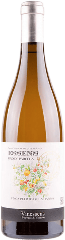 10,95 € Free Shipping | White wine Vinessens Essens Aged D.O. Alicante Valencian Community Spain Chardonnay Bottle 75 cl